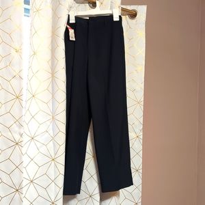 NWT size 10 Cat & Jack boys navy blue dress pants with adjustable waist